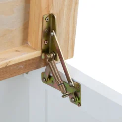 Hampshire White Painted Oak Blanket Storage Box -Furniture Specialty Store kelp44 82 5