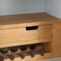 Hampshire Grey Painted Oak Large Larder Unit -Furniture Specialty Store larl pgrey 21 123