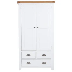 Hampshire White Painted Oak Large Larder Unit -Furniture Specialty Store larl pwhite ls 13