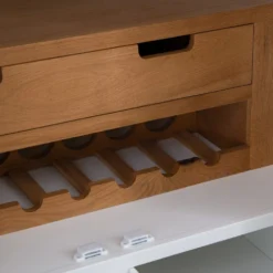 Hampshire White Painted Oak Large Larder Unit -Furniture Specialty Store larl pwhite ls 3