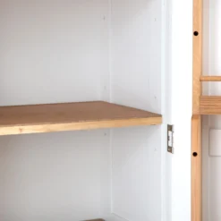 Hampshire White Painted Oak Large Larder Unit -Furniture Specialty Store larl pwhite ls 5