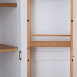 Hampshire White Painted Oak Large Larder Unit -Furniture Specialty Store larl pwhite ls 6