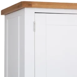 Hampshire White Painted Oak Large Larder Unit -Furniture Specialty Store larl pwhite ls 8