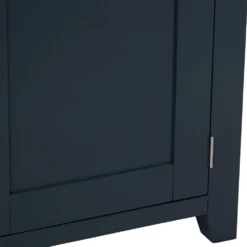 Hampshire Blue Painted Oak Slim Larder Cupboard -Furniture Specialty Store lars pblue ls 13