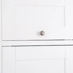 Hampshire White Painted Oak Slim Larder Cupboard 30 Hampshire White Painted Oak Slim Larder Cupboard -Furniture Specialty Store lars pwhite ls 11