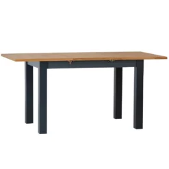Salisbury Blue Painted Oak 1.2m Butterfly Extending Dining Table -Furniture Specialty Store lp 12bet b 5