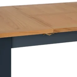 Salisbury Blue Painted Oak 1.2m Butterfly Extending Dining Table -Furniture Specialty Store lp 12bet b 8