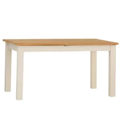 Salisbury Ivory Painted Oak 1.5m Butterfly Extending Dining Table 19 Salisbury Ivory Painted Oak 1.5m Butterfly Extending Dining Table -Furniture Specialty Store lp 15bet c 1