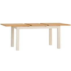 Salisbury Ivory Painted Oak 1.5m Butterfly Extending Dining Table 20 Salisbury Ivory Painted Oak 1.5m Butterfly Extending Dining Table -Furniture Specialty Store lp 15bet c 4