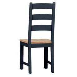 Salisbury Blue Painted Oak Dining Chair -Furniture Specialty Store lp ch b 3