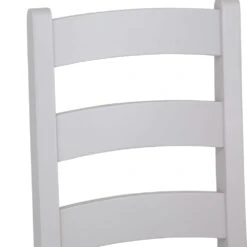 Salisbury Grey Painted Oak Dining Chair -Furniture Specialty Store lp ch g 5