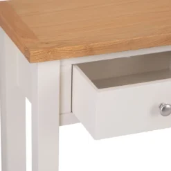 Salisbury Ivory Painted Oak Console Table -Furniture Specialty Store lp con c 3