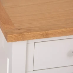 Salisbury Ivory Painted Oak Console Table -Furniture Specialty Store lp con c 4