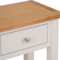 Salisbury Ivory Painted Oak Console Table -Furniture Specialty Store lp con c 7