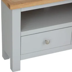Salisbury Grey Painted Oak Corner TV Unit -Furniture Specialty Store lp ctv g 5