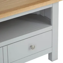 Salisbury Grey Painted Oak Corner TV Unit -Furniture Specialty Store lp ctv g 8