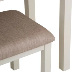 Salisbury Ivory Painted Oak Dressing Table, Stool & Dressing Mirror -Furniture Specialty Store lp dts c 10