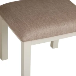 Salisbury Ivory Painted Oak Dressing Table, Stool & Dressing Mirror -Furniture Specialty Store lp dts c 11