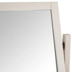 Salisbury Ivory Painted Oak Dressing Table, Stool & Dressing Mirror -Furniture Specialty Store lp dts c 7