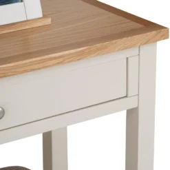 Salisbury Ivory Painted Oak Dressing Table, Stool & Dressing Mirror -Furniture Specialty Store lp dts c 9