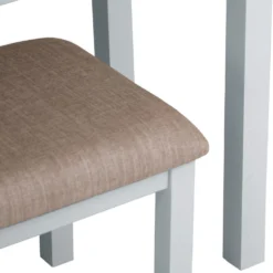 Salisbury Grey Painted Oak Dressing Table, Stool & Dressing Mirror -Furniture Specialty Store lp dts g 10