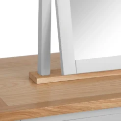 Salisbury Grey Painted Oak Dressing Table, Stool & Dressing Mirror -Furniture Specialty Store lp dts g 8