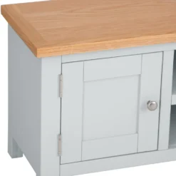 Salisbury Grey Painted Oak Large TV Unit 15 Salisbury Grey Painted Oak Large TV Unit -Furniture Specialty Store lp ltv g 5