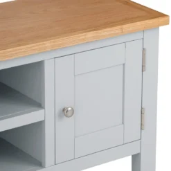 Salisbury Grey Painted Oak Large TV Unit 20 Salisbury Grey Painted Oak Large TV Unit -Furniture Specialty Store lp ltv g 9