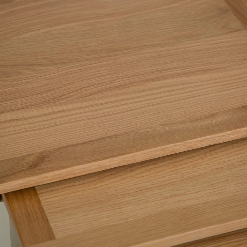 Salisbury Ivory Painted Oak Nest Of 3 Tables 5 Salisbury Ivory Painted Oak Nest Of 3 Tables - Image 5