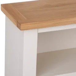 Salisbury Ivory Painted Oak Small Bookcase 11 Salisbury Ivory Painted Oak Small Bookcase -Furniture Specialty Store lp sbc c 2