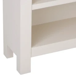Salisbury Ivory Painted Oak Small Bookcase 13 Salisbury Ivory Painted Oak Small Bookcase -Furniture Specialty Store lp sbc c 3