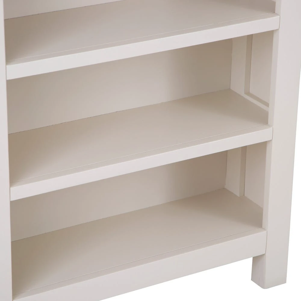 Salisbury Ivory Painted Oak Small Bookcase 7 Salisbury Ivory Painted Oak Small Bookcase - Image 7