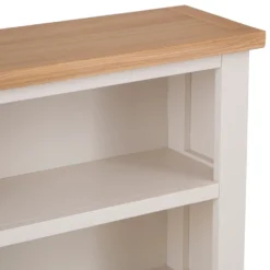 Salisbury Ivory Painted Oak Small Bookcase 14 Salisbury Ivory Painted Oak Small Bookcase -Furniture Specialty Store lp sbc c 5