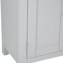 Salisbury Grey Painted Oak Small Cupboard -Furniture Specialty Store lp scup g 8