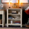 Salisbury Ivory Painted Oak Small Bookcase