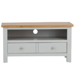 Salisbury Grey Painted Oak Small TV Unit -Furniture Specialty Store lp stv g 11