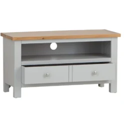 Salisbury Grey Painted Oak Small TV Unit -Furniture Specialty Store lp stv g 2