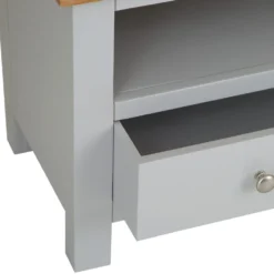 Salisbury Grey Painted Oak Small TV Unit -Furniture Specialty Store lp stv g 3