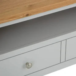 Salisbury Grey Painted Oak Small TV Unit -Furniture Specialty Store lp stv g 5