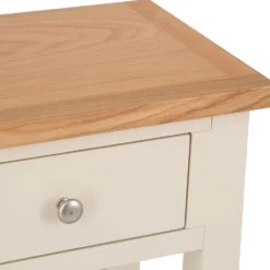 Salisbury Ivory Painted Oak Telephone Table -Furniture Specialty Store lp tel c 5