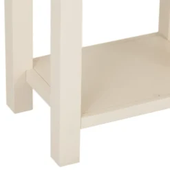 Salisbury Ivory Painted Oak Telephone Table -Furniture Specialty Store lp tel c 6