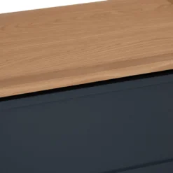 Salisbury Blue Painted Oak Blanket Box -Furniture Specialty Store lp bb b 11