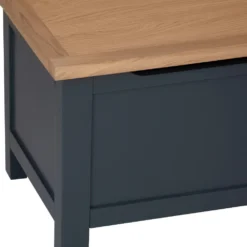 Salisbury Blue Painted Oak Blanket Box -Furniture Specialty Store lp bb b 14