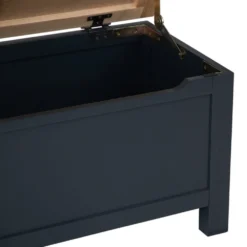 Salisbury Blue Painted Oak Blanket Box -Furniture Specialty Store lp bb b 6