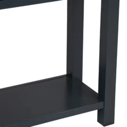 Salisbury Blue Painted Oak Console Table 24 Salisbury Blue Painted Oak Console Table -Furniture Specialty Store lp con b 8