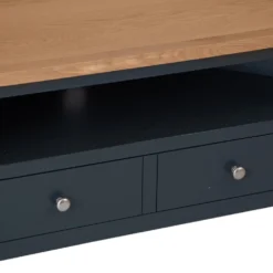 Salisbury Blue Painted Oak Corner Tv Unit -Furniture Specialty Store lp ctv b 7