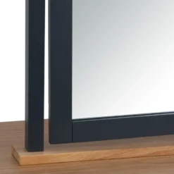 Salisbury Blue Painted Oak Dressing Table, Stool & Dressing Mirror -Furniture Specialty Store lp dt b 7