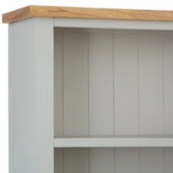 Salisbury Grey Painted Oak Large Bookcase -Furniture Specialty Store lp lbc g 2
