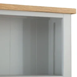 Salisbury Grey Painted Oak Large Bookcase -Furniture Specialty Store lp lbc g 3