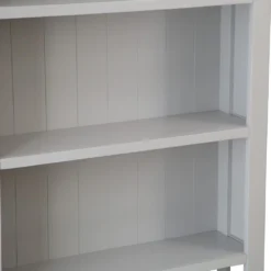 Salisbury Grey Painted Oak Large Bookcase -Furniture Specialty Store lp lbc g 5